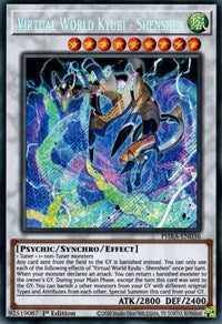 Virtual World Kyubi - Shenshen [PHRA-EN036] Secret Rare | Good Games Adelaide SA