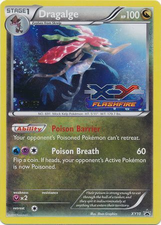 Dragalge (XY10) (Staff) [XY: Black Star Promos] | Good Games Adelaide SA