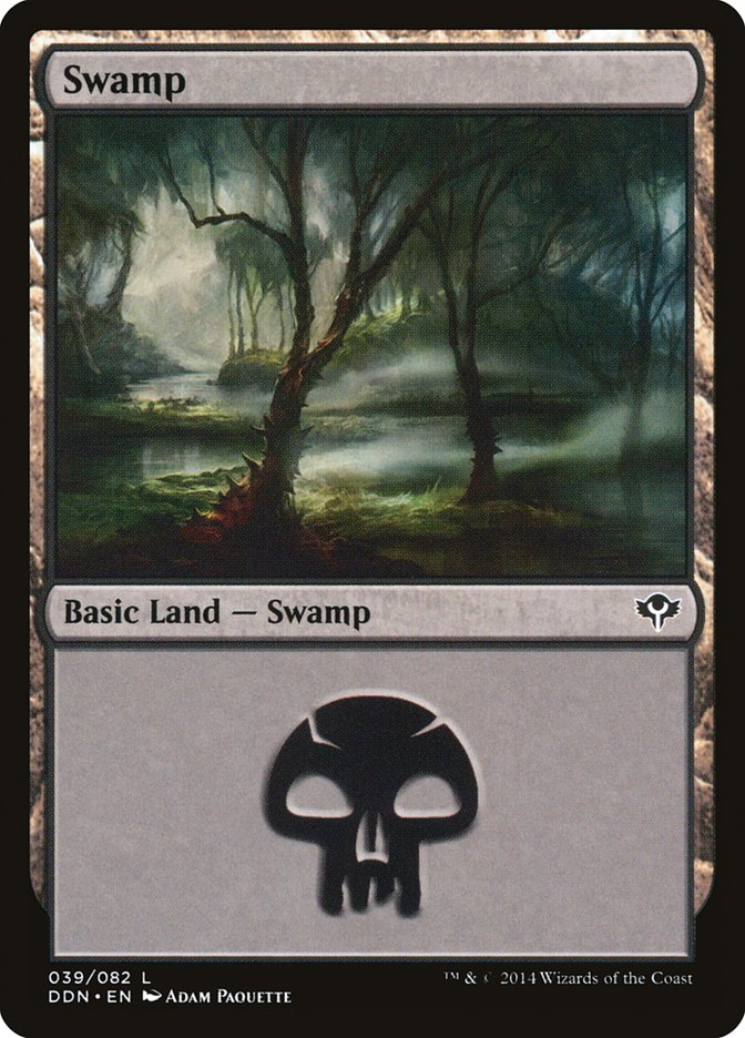 Swamp (39) [Duel Decks: Speed vs. Cunning] | Good Games Adelaide SA