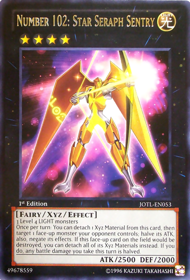 Number 102: Star Seraph Sentry [JOTL-EN053] Rare | Good Games Adelaide SA