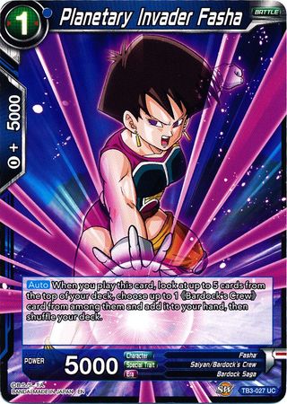 Planetary Invader Fasha [TB3-027] | Good Games Adelaide SA