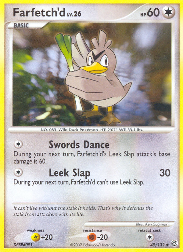 Farfetch'd (49/132) [Diamond & Pearl: Secret Wonders] | Good Games Adelaide SA