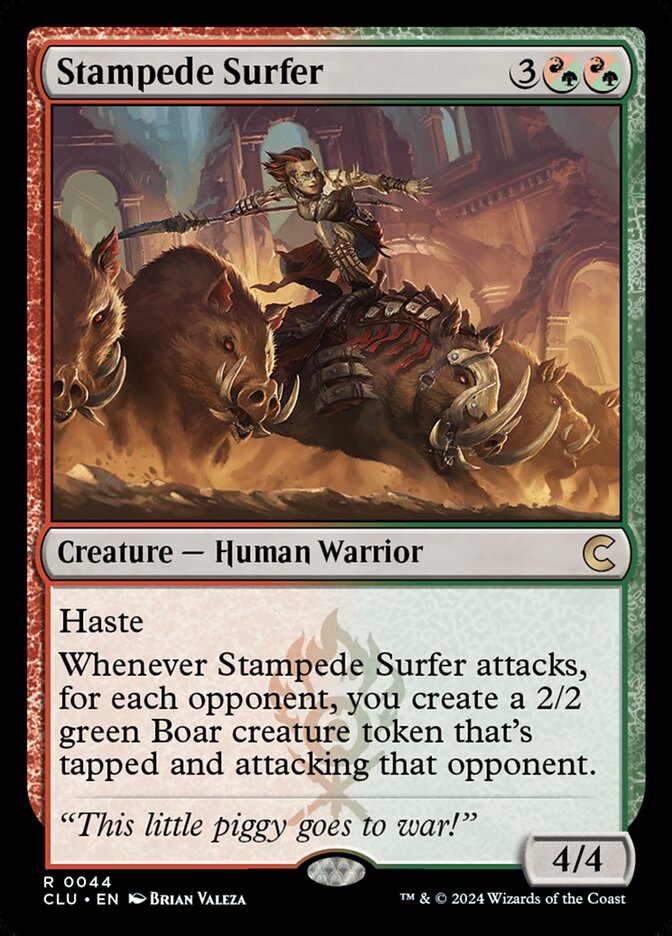 Stampede Surfer 44 (Ravnica: Clue Edition)  | Good Games Adelaide SA