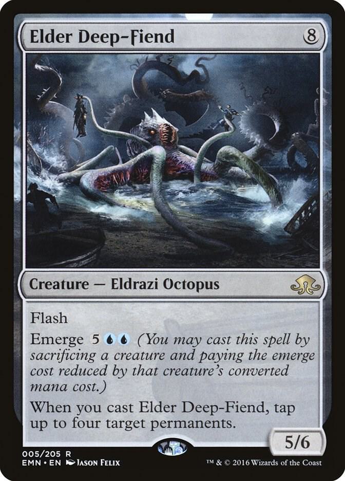 Elder Deep Fiend 5 (Eldritch Moon)  - Foil | Good Games Adelaide SA