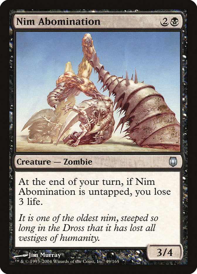 Nim Abomination 49 (Darksteel)  - Foil | Good Games Adelaide SA