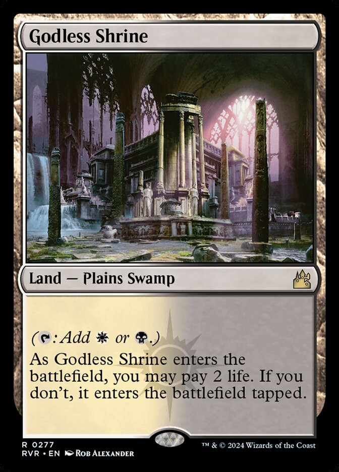 Godless Shrine 277 (Ravnica Remastered)  - Foil | Good Games Adelaide SA
