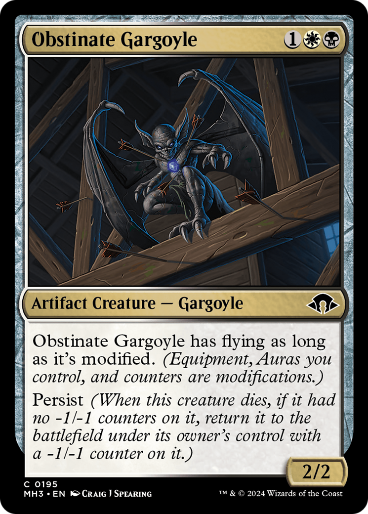 Obstinate Gargoyle [Modern Horizons 3] | Good Games Adelaide SA