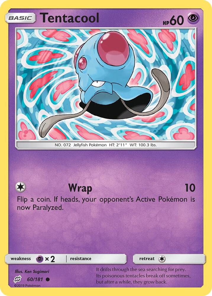 Tentacool 60/181 (SM - Team Up)  | Good Games Adelaide SA