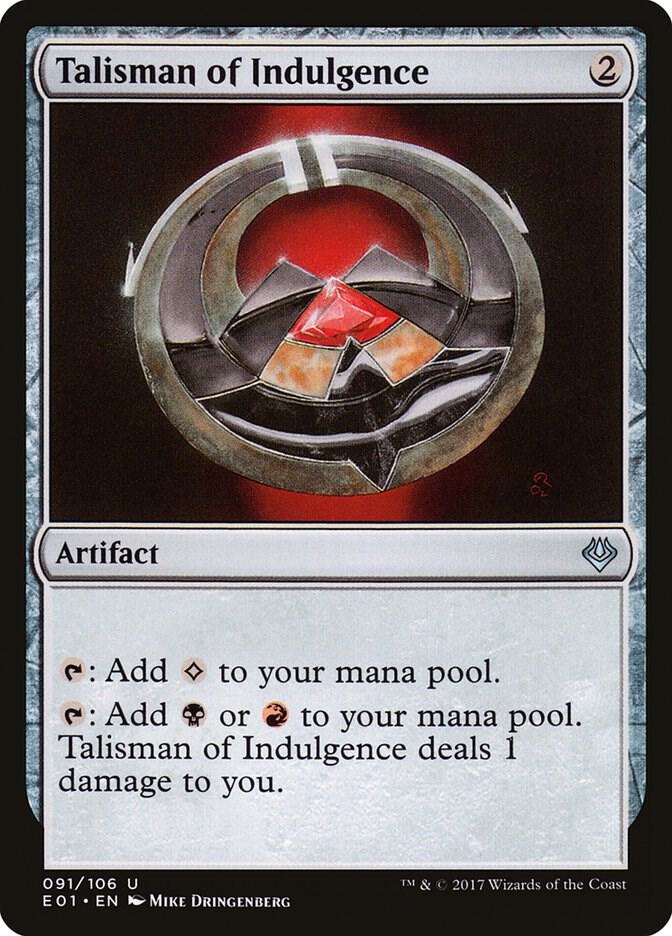 Talisman of Indulgence 91 (Archenemy: Nicol Bolas)  | Good Games Adelaide SA