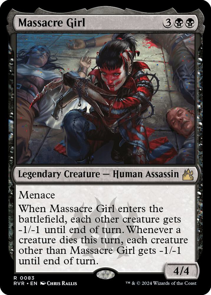 Massacre Girl 83 (Ravnica Remastered)  - Foil | Good Games Adelaide SA