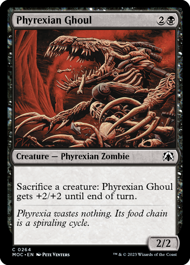 Phyrexian Ghoul [March of the Machine Commander] | Good Games Adelaide SA