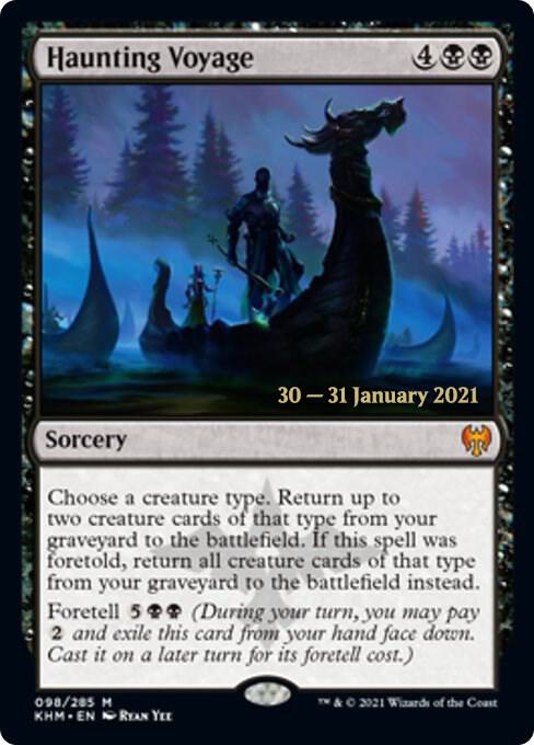 Haunting Voyage 98 (Prerelease Cards)  - Foil | Good Games Adelaide SA