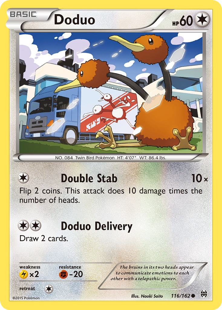 Doduo (116/162) [XY: BREAKthrough] | Good Games Adelaide SA