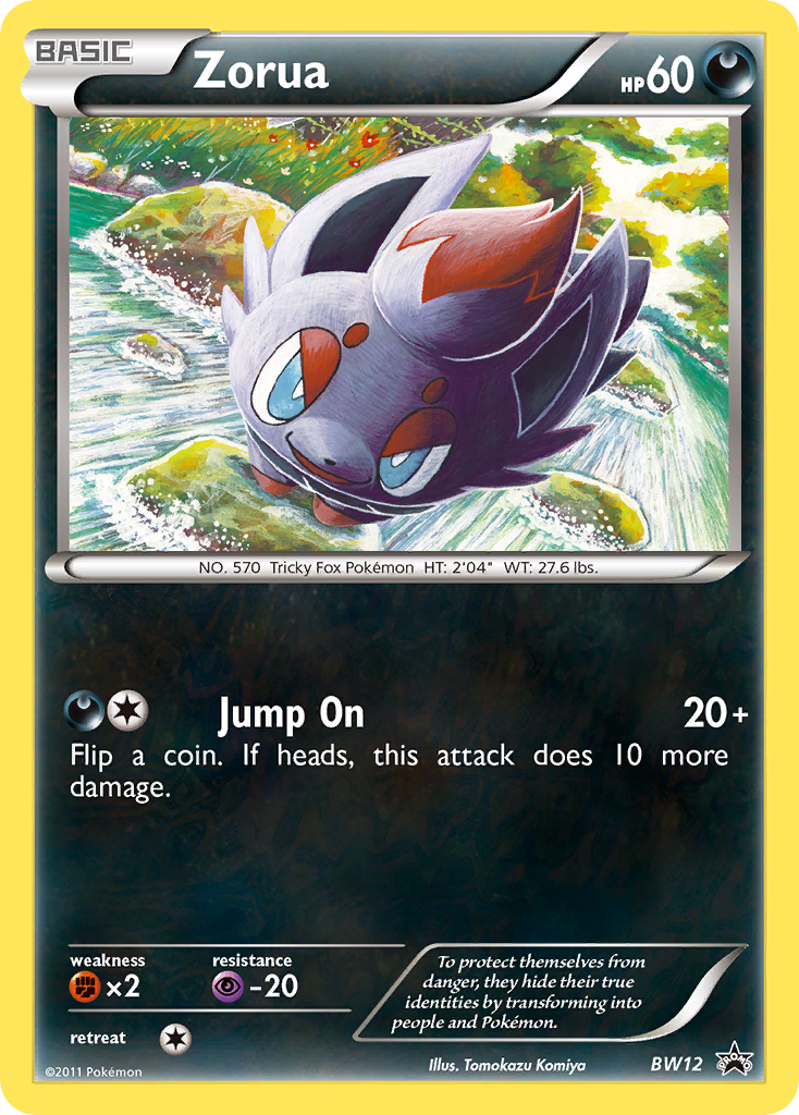Zorua (BW12) [Black & White: Black Star Promos] | Good Games Adelaide SA