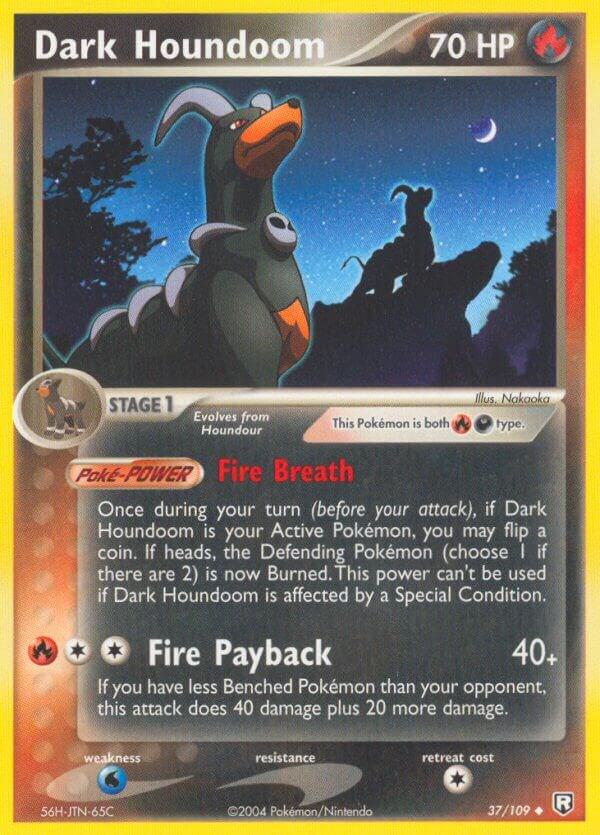 Dark Houndoom  37/109 (Team Rocket Returns)  | Good Games Adelaide SA