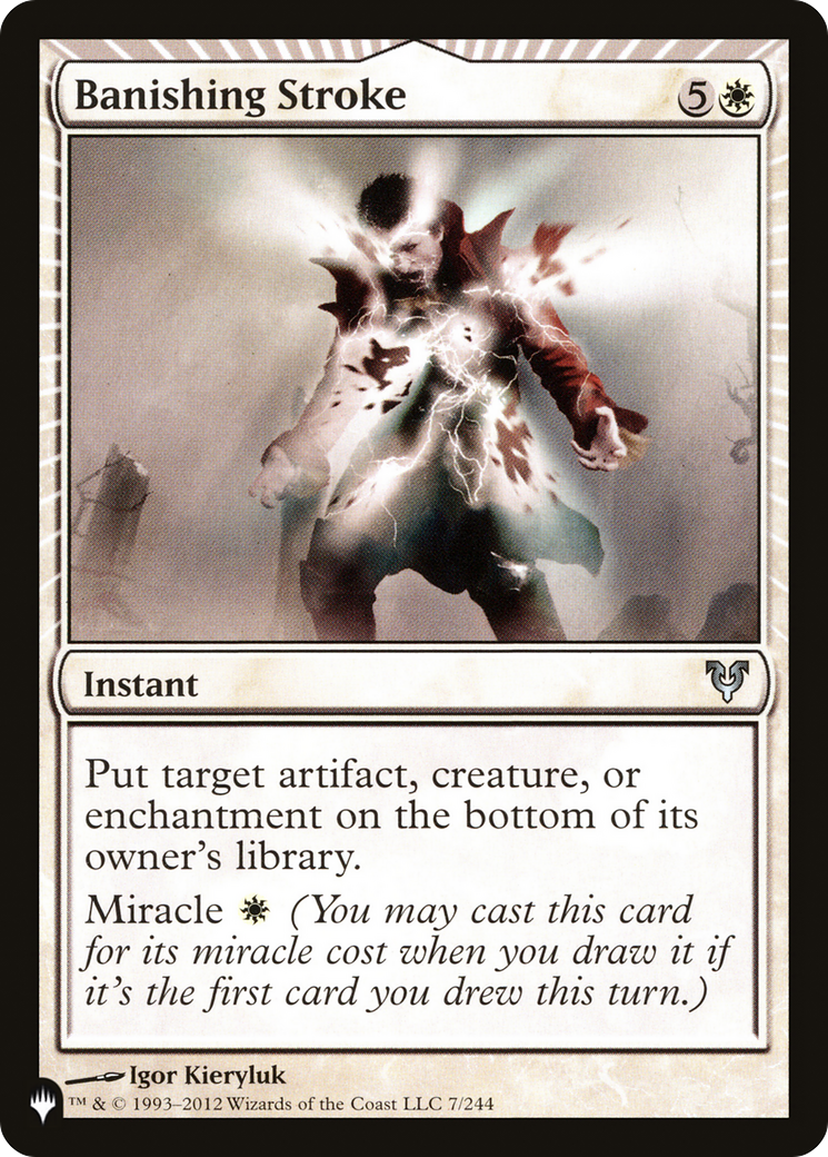 Banishing Stroke [The List Reprints] | Good Games Adelaide SA