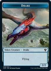 Drake // Insect (018) Double-sided Token [Commander 2020 Tokens] | Good Games Adelaide SA