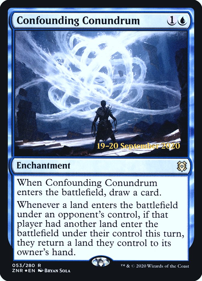 Confounding Conundrum  [Zendikar Rising Prerelease Promos] | Good Games Adelaide SA