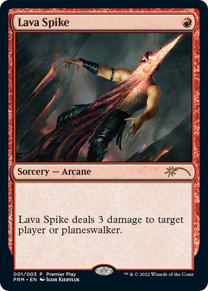 Lava Spike 1 (Pro Tour Promos)  | Good Games Adelaide SA