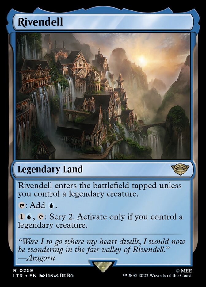 Rivendell 259 (Universes Beyond: The Lord of the Rings: Tales of Middle-earth)  - Foil | Good Games Adelaide SA