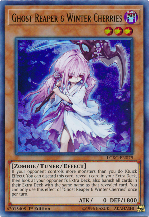Ghost Reaper & Winter Cherries [LCKC-EN079] Ultra Rare | Good Games Adelaide SA
