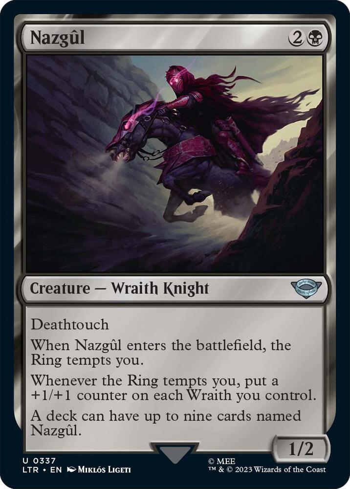 Nazgul 0337 337 (Universes Beyond: The Lord of the Rings: Tales of Middle-earth)  - Foil | Good Games Adelaide SA