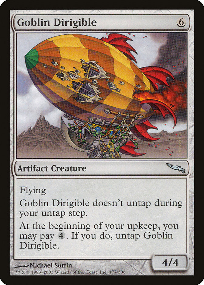 Goblin Dirigible 177 (Mirrodin)  - Foil | Good Games Adelaide SA