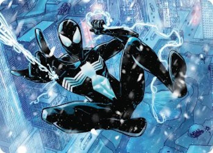 Spectacular Spider Man Black Art Card 52 (Art Series: Marvel's Spider-Man)  | Good Games Adelaide SA