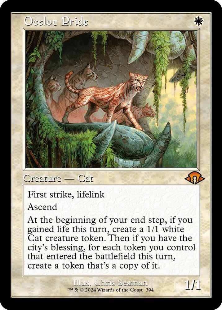Ocelot Pride 394/319 (Modern Horizons 3)  - Retro Foil | Good Games Adelaide SA