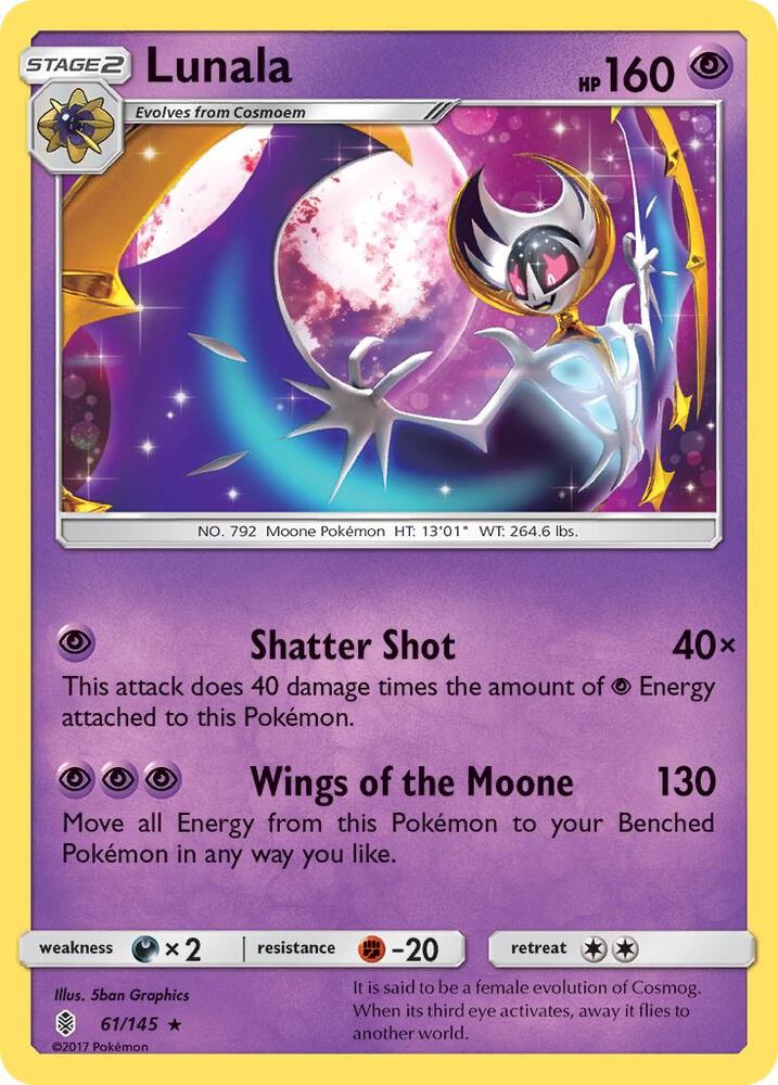 Lunala 61/145 (SM - Guardians Rising)  | Good Games Adelaide SA