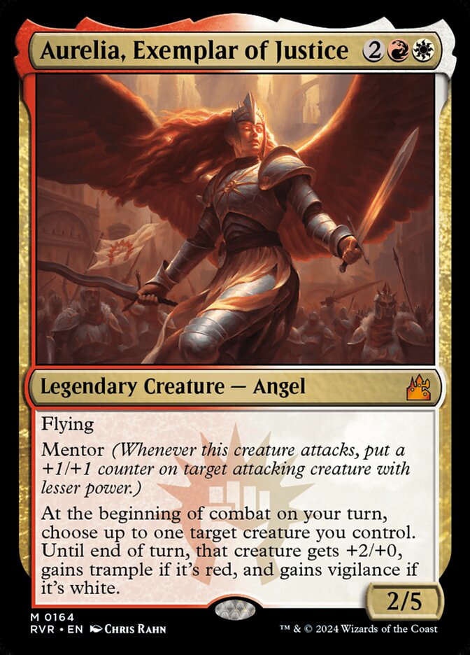 Aurelia, Exemplar of Justice 164 (Ravnica Remastered)  | Good Games Adelaide SA