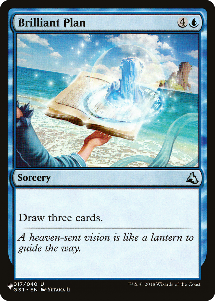 Brilliant Plan [The List Reprints] | Good Games Adelaide SA