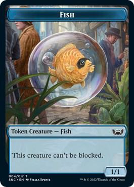 Fish Token 4 (Streets of New Capenna)  | Good Games Adelaide SA
