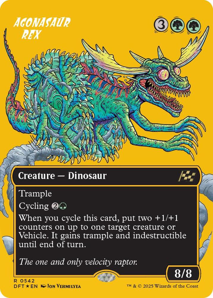 Agonasaur Rex 542 (Aetherdrift)  - Foil | Good Games Adelaide SA