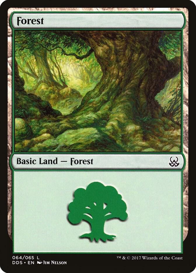 Forest 64 (Duel Decks: Mind vs. Might)  | Good Games Adelaide SA