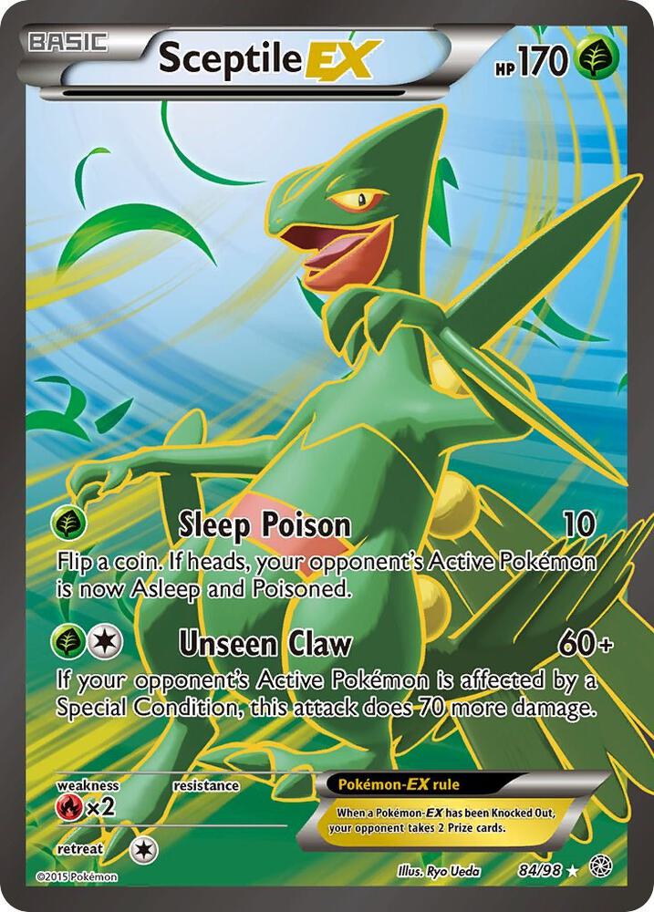 Sceptile EX Full Art 84/98 (XY - Ancient Origins)  - Holofoil | Good Games Adelaide SA