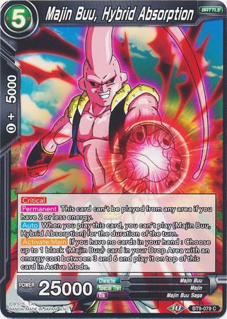 Majin Buu, Hybrid Absorption [BT9-079] | Good Games Adelaide SA