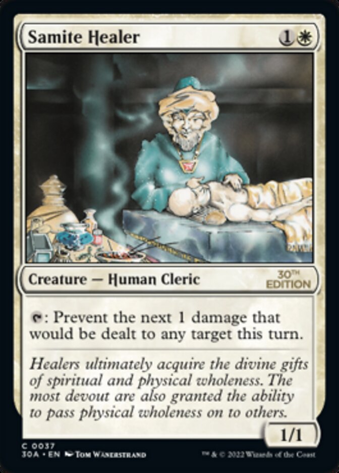 Samite Healer [30th Anniversary Edition] | Good Games Adelaide SA