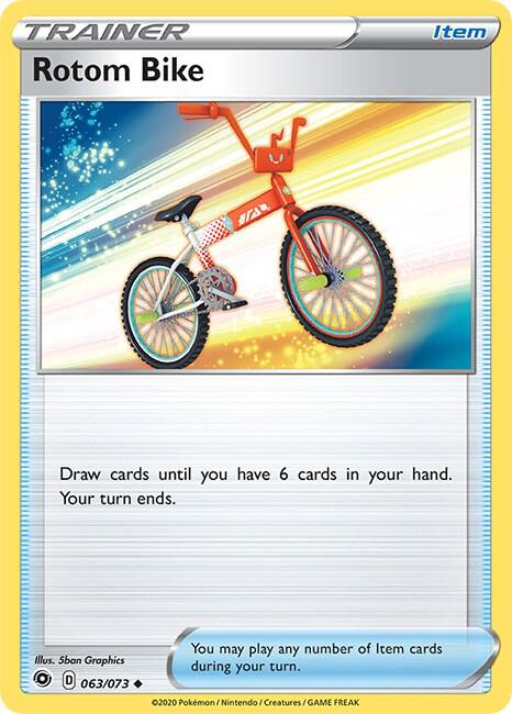 Rotom Bike 63/73 (Champion's Path)  | Good Games Adelaide SA