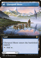 Glasspool Mimic // Glasspool Shore (Extended Art) [Zendikar Rising] | Good Games Adelaide SA