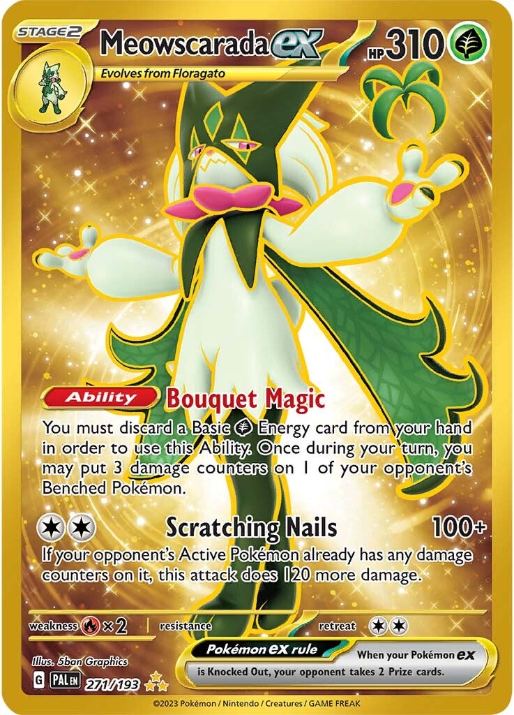 Meowscarada ex (271/193) [Scarlet & Violet: Paldea Evolved] | Good Games Adelaide SA