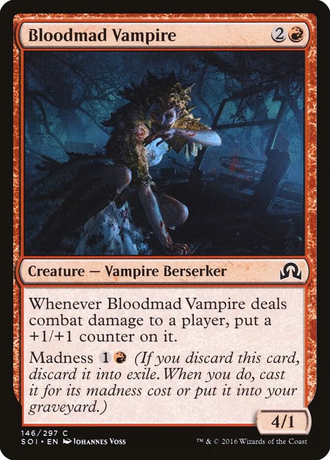 Bloodmad Vampire 146 (Shadows over Innistrad)  - Foil | Good Games Adelaide SA