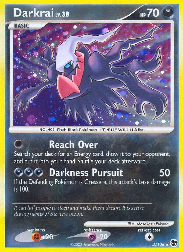 Darkrai 3/106 (Great Encounters)  - Holofoil | Good Games Adelaide SA