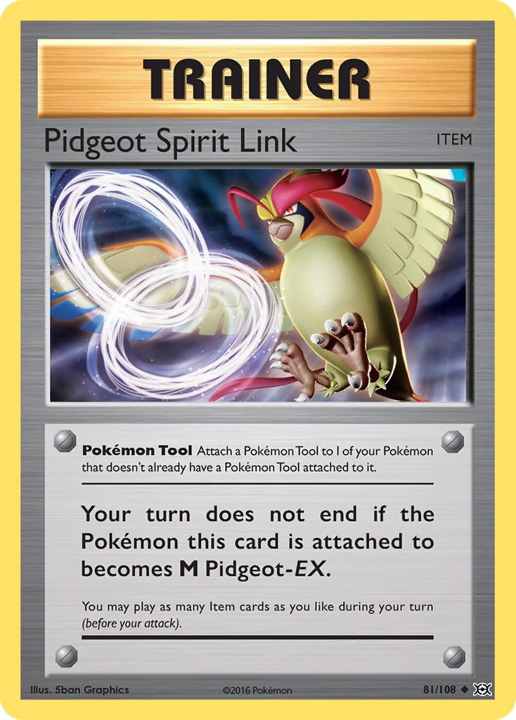 Pidgeot Spirit Link (81/108) [XY: Evolutions] | Good Games Adelaide SA