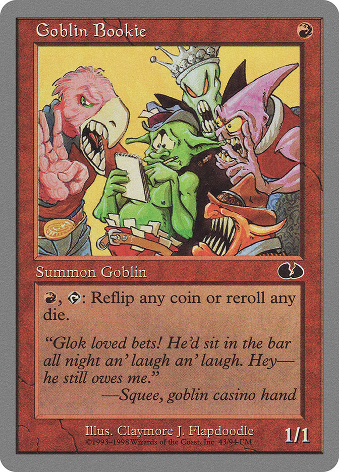 Goblin Bookie 43 (Unglued)  | Good Games Adelaide SA