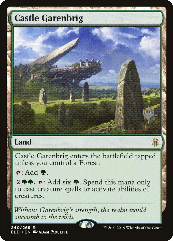 Castle Garenbrig (Promo Pack) [Throne of Eldraine Promos] | Good Games Adelaide SA