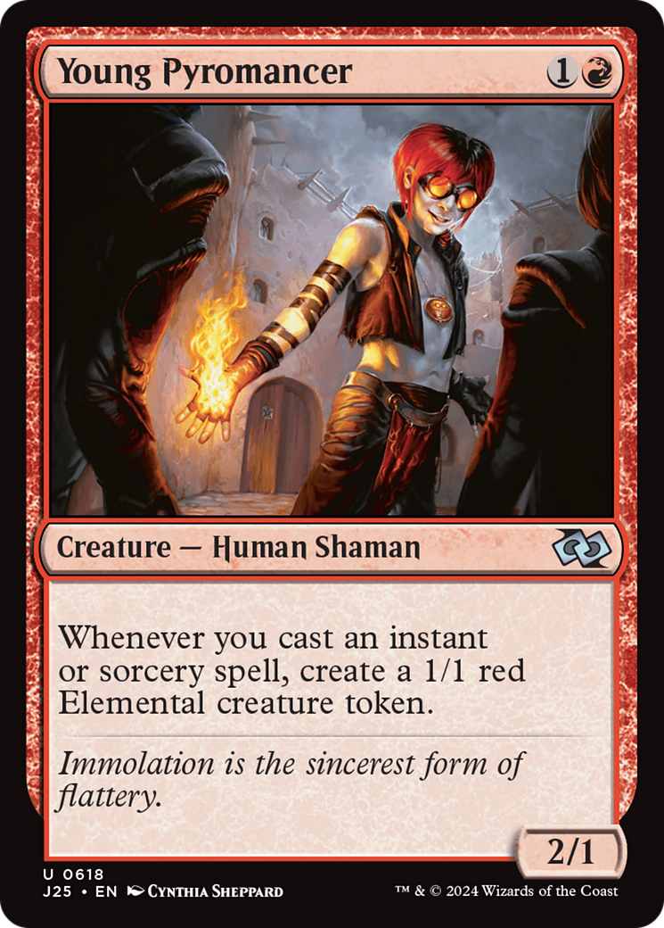 Young Pyromancer [Foundations Jumpstart] | Good Games Adelaide SA