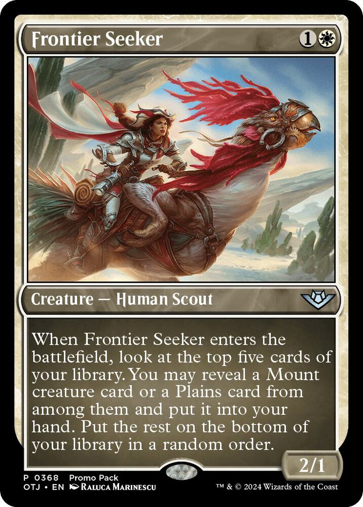 Frontier Seeker 368 (Promo Pack: Outlaws of Thunder Junction)  - Foil | Good Games Adelaide SA