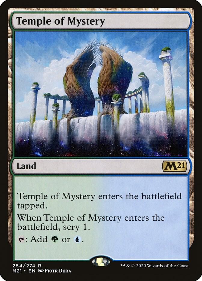 Temple of Mystery 254 (Core Set 2021)  - Foil | Good Games Adelaide SA