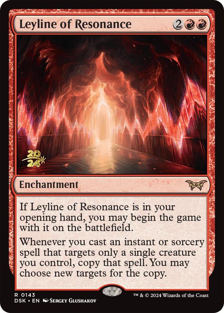 Leyline of Resonance 143 (Prerelease Cards)  - Foil | Good Games Adelaide SA